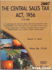 THE CENTRAL SALES TAX ACT 1956