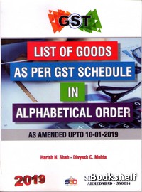LIST OF GOODS AS PER GST SCHEDULE IN ALPHABETICAL ORDER