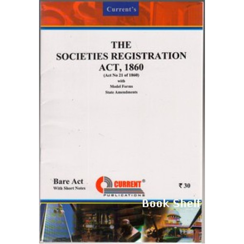 THE SOCIETIES REGISTRATION ACT 1860