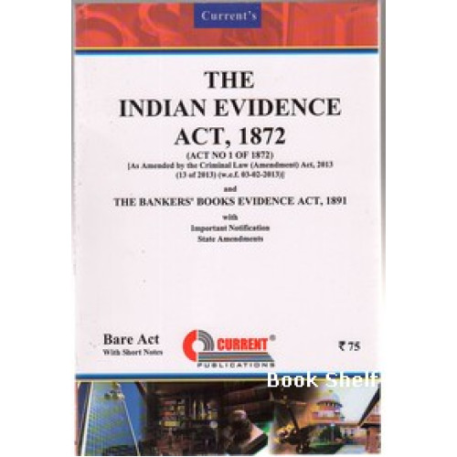 THE INDIAN EVIDENCE ACT 1872