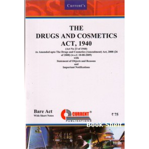 THE DRUGS AND COSMETICS ACT 1940