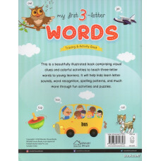 MY FIRST 3 LETTER WORDS TRACING & ACTIVITY BOOK