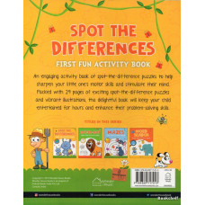 SPOT THE DIFFERENCES FIRST FUN ACTIVITY BOOK