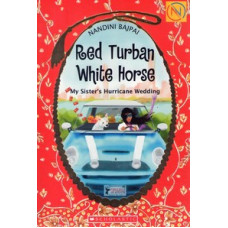 RED TURBAN WHITE HORSE