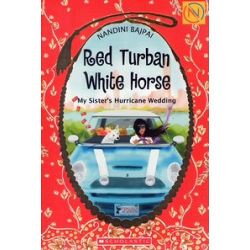 RED TURBAN WHITE HORSE